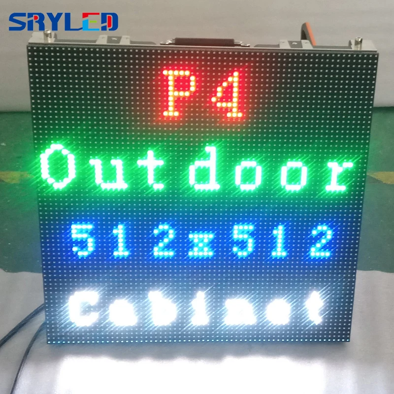 Большой светодиодный экран P4 RGB 512x512mm|Светодиодные дисплеи| |