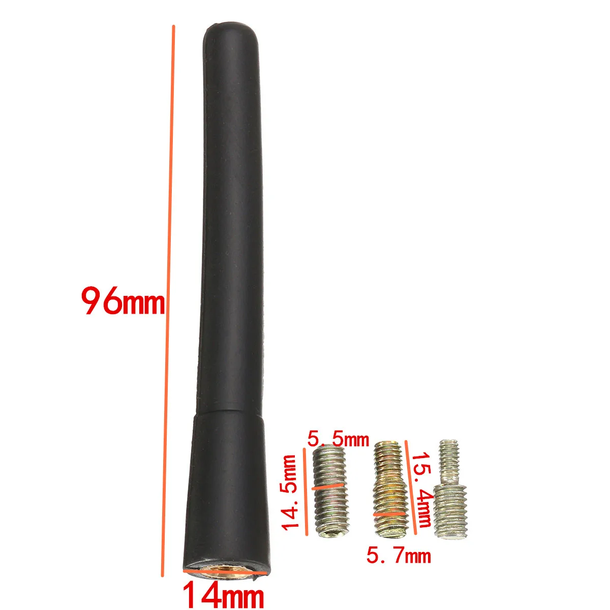 Короткая 4 дюймовая автомобильная антенна черный Элемент Insight для Honda /CR V /Civic S2000|car