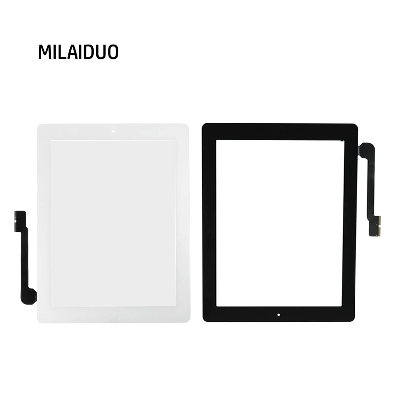Оригинал/высокая копия сенсорного экрана для iPad 3 4 A1403 A1416 A1430 A1458 A1459 A1460 Переднее