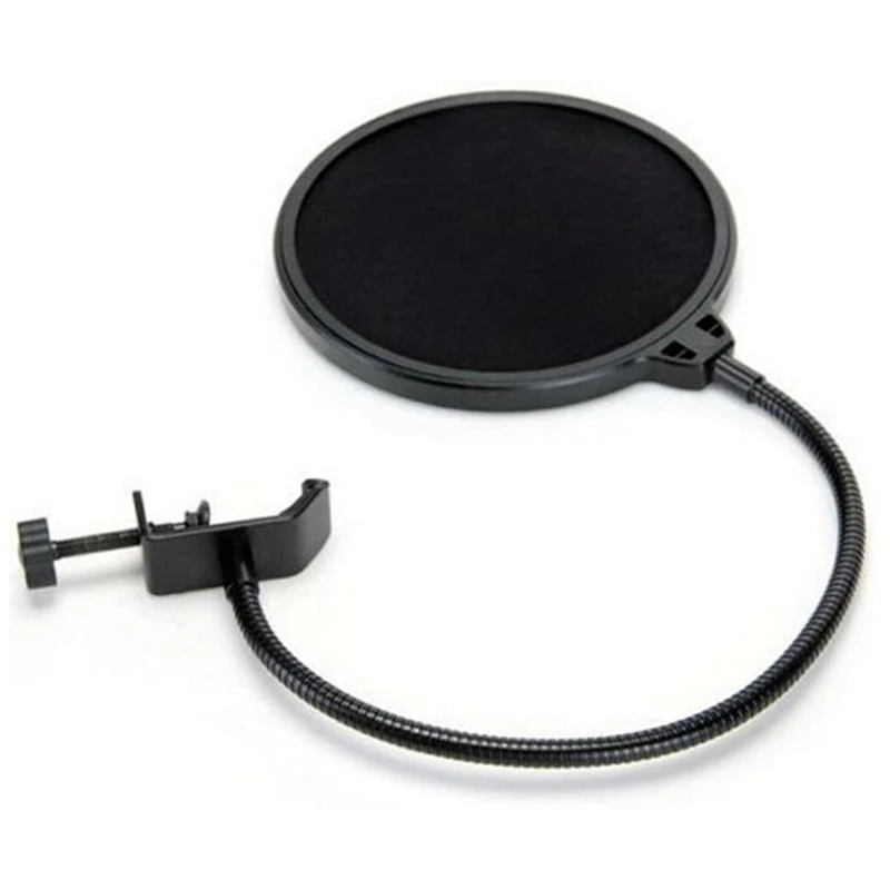 

Защитный попфильтр защитный экран для микрофона маска для микрофона студийный металл + ABS