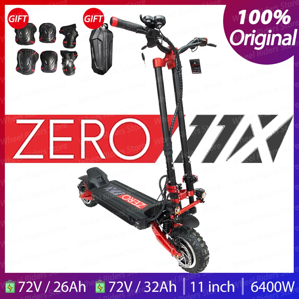 Оригинальный ZERO 11X совершенно новый электрический скейтборд самокат два колеса