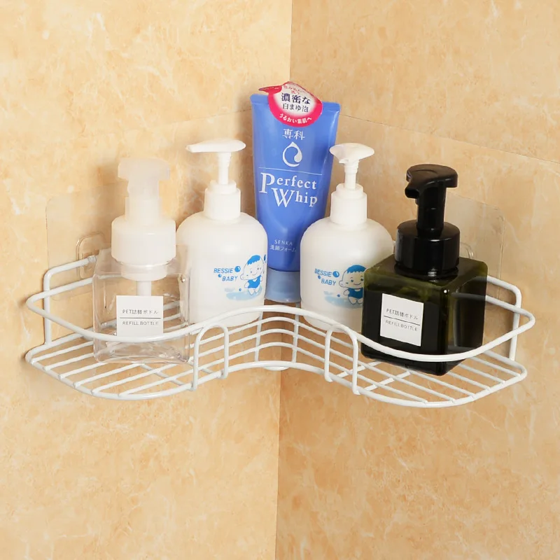 Полка органайзер из нержавеющей стали для раковины настенная Вакуумная присоска