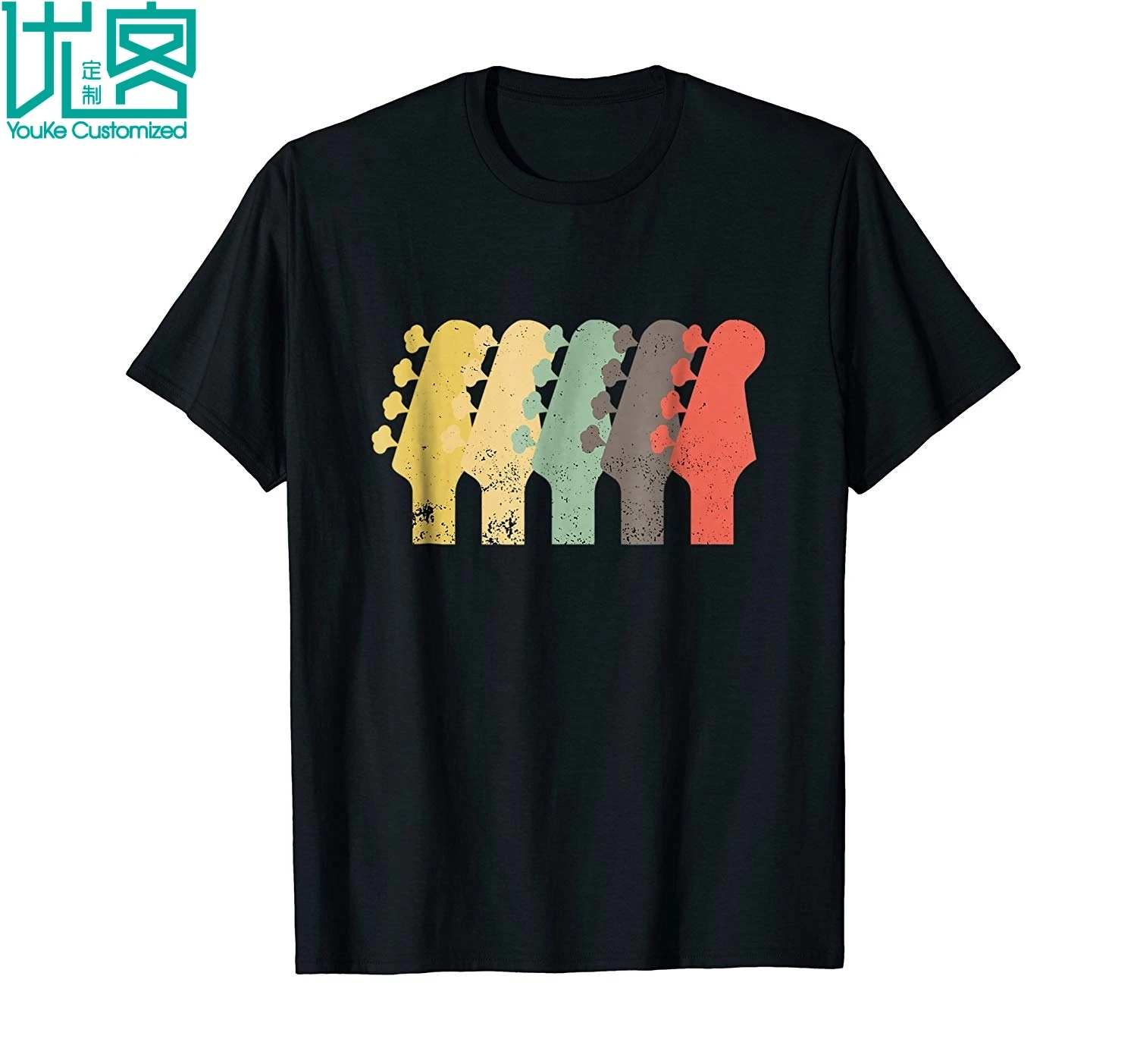 Винтажные бас-гитары T футболка Guitar Hero бабки подарок для мужчин 2020 Летняя мужская