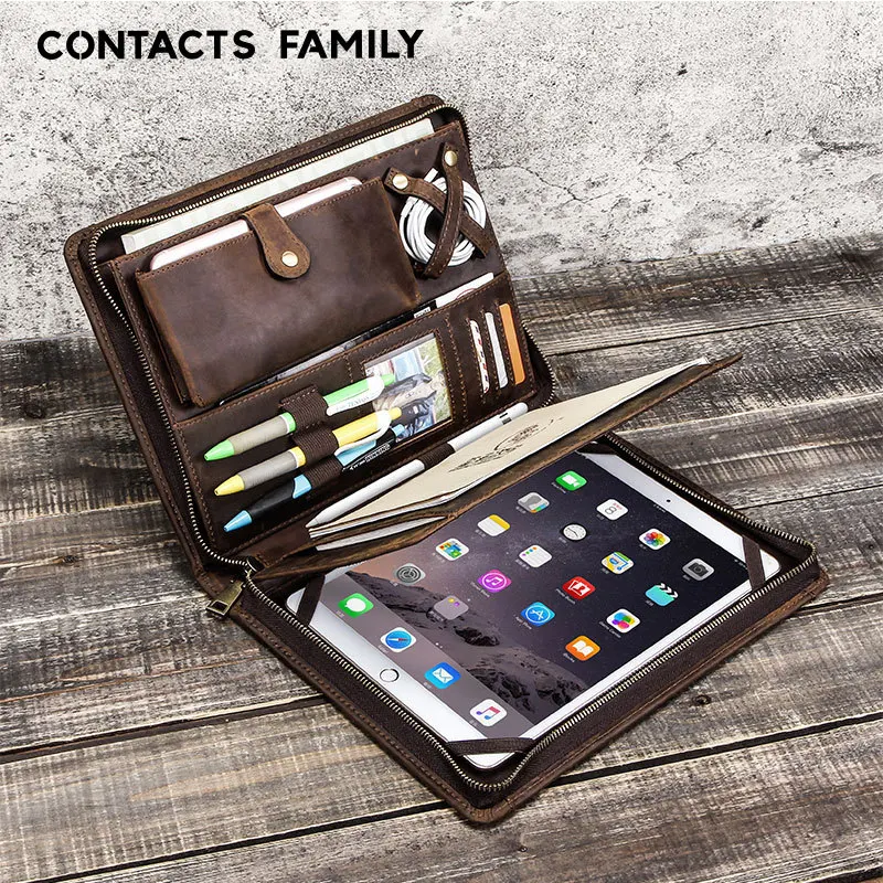 

iPad Case With Genuine Leather Tablets Case For iPad Pro 9.7 10.5 11 Shockproof Tablet Cover Protective New Release