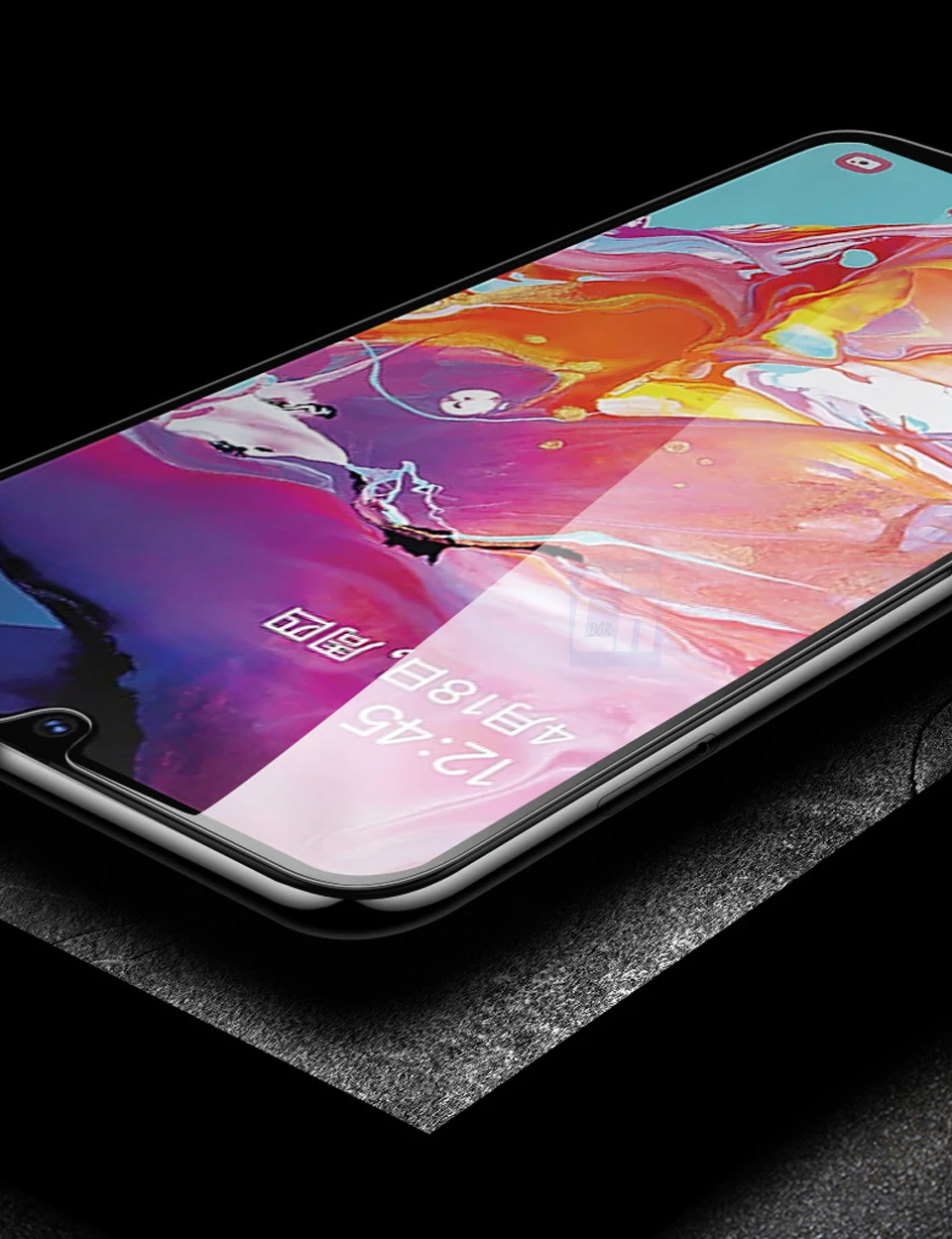 2 шт. HD из закаленного высокопрочного стекла Стекло для samsung Galaxy A90 A80 A70 A60 A50 A40 A30 A20 M40 M30 M20 анти-фиолетовый светильник Экран протектор