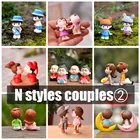 Миниатюрная мини-кукла BAIUFOR Sweety для влюбленных, парные фигурки, аксессуары для террариума сделай сам, сказочный садовый декор, подарок на день Святого Валентина