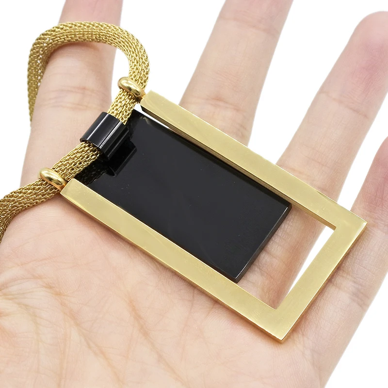 AMUMIU роскошные бриллиантовые наборы для женщин ожерелье с подвеской и серьги