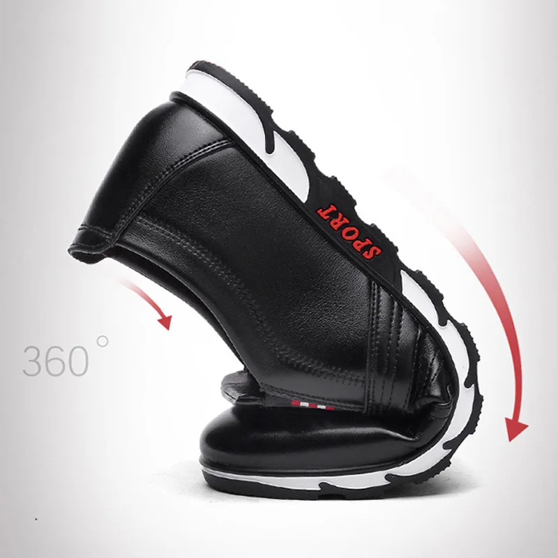 

Men Casual Sneakers Fashion Slip On Leather Sneakers Men Loafers Shoes Men Summer Moccasins Flat Shoes Male