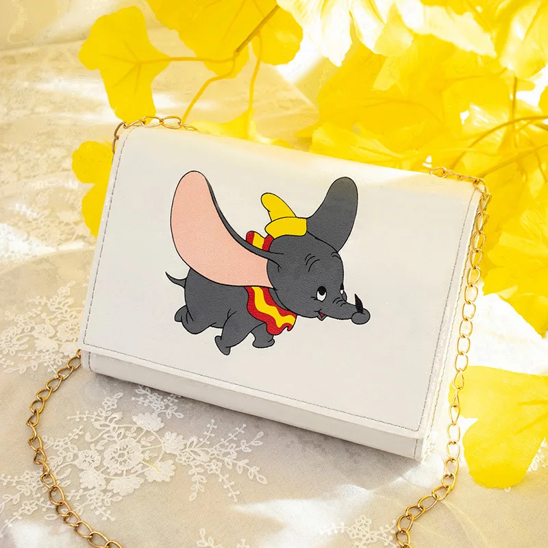 Disney сумка новый одного плеча диагональ принт маленький летающий слон женские