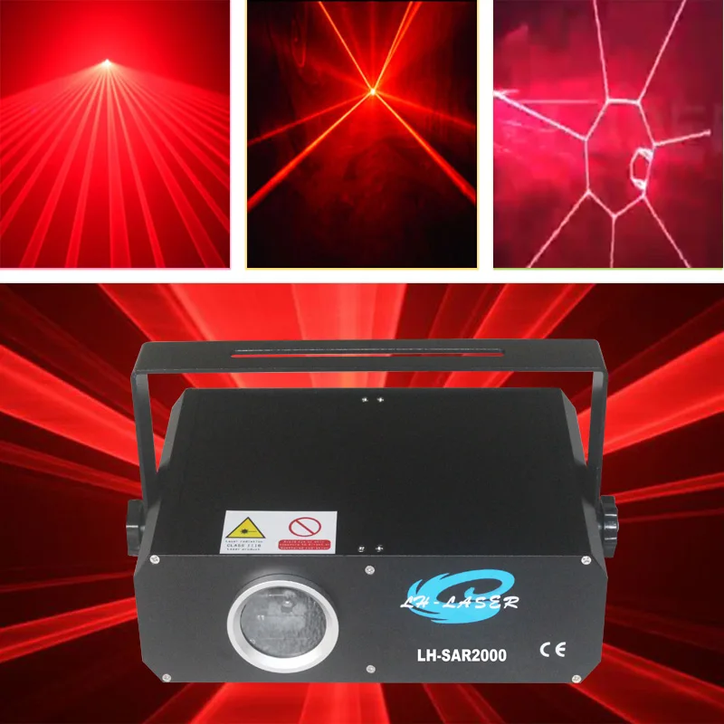 Сценический светильник красного цвета для дискотеки лазерный проектор со
