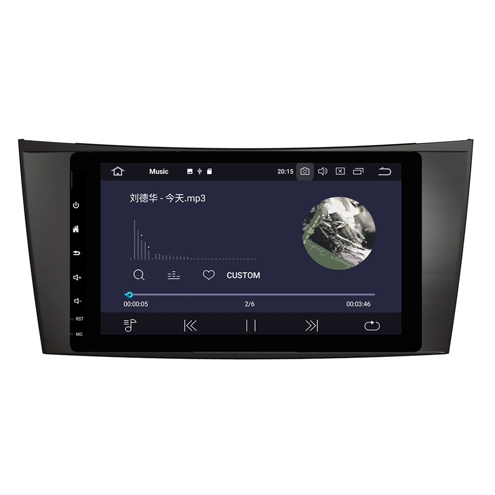 Автомобильный DVD-плеер Android 9 0 GPS навигация IPS для Mercedes Benz W211/w222/W463 головное