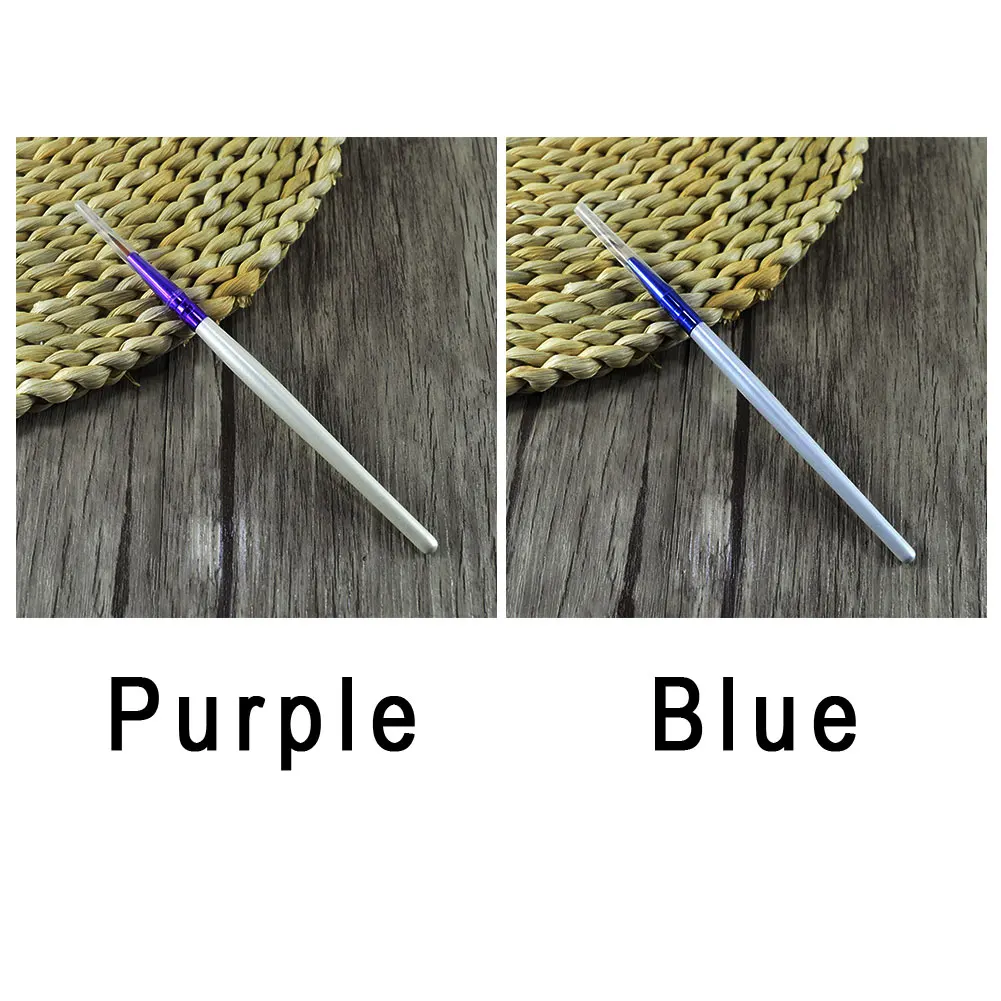 Горячая Распродажа новая синяя кисть для подводки глаз начинающих | Красота и