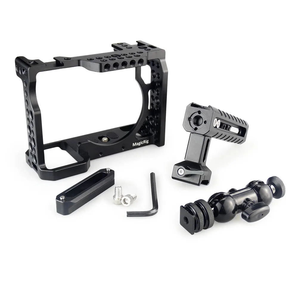 Клетка для камеры MAGICRIG DSLR с ручкой NATO и шаровой головкой Sony A7RIII /A7RII /A7M3 /A7III