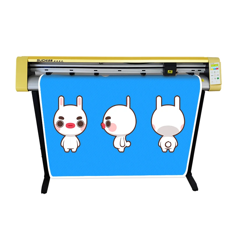 1350 мм Быстрый режущий плоттер с автоматической функцией Контурной Резки Лучший 48