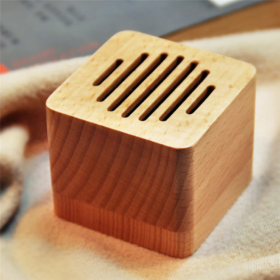 Винтажная деревянная заводная Музыкальная шкатулка из кленового ореха для