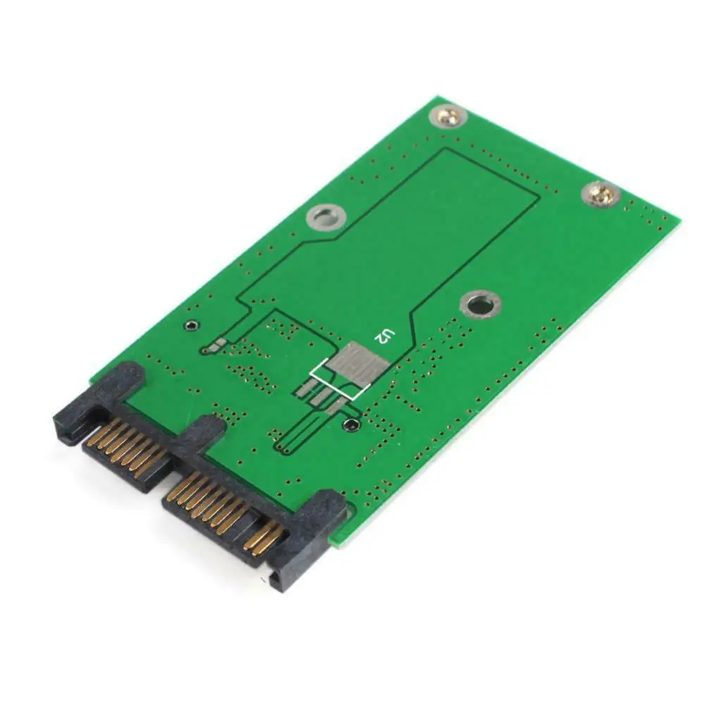Адаптер SSD msata micro SATA конвертер 3x5 см PCIe Mini it|Компьютерные кабели и разъемы| |
