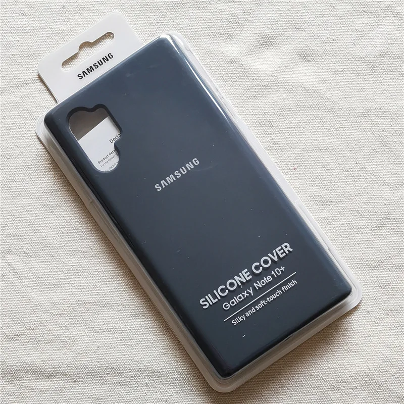 Жидкий силиконовый чехол для samsung Galaxy Note 10 Plus, шелковистый мягкий сенсорный чехол для Galaxy Note 10 10+ Pro Plus с коробкой