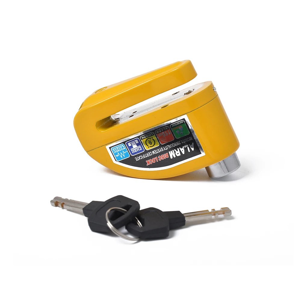 

Aluminum Alloy Motorcycle Scooter Bicycle Anti-theft Wheel Disc Brake Lock Security Alarm Motorbike Accessories