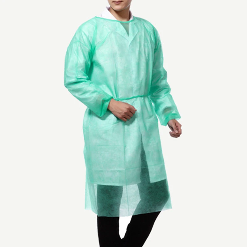 Одноразовый нетканый фартук регулируемая защита от пыли одежда для салона