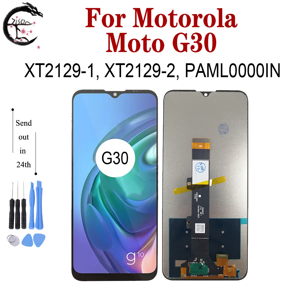 6 5 &quotЖК-дисплей для Motorola Moto G30 ЖК-дисплей XT2129-1 XT2129-2 ЖК-экран сенсорная панель