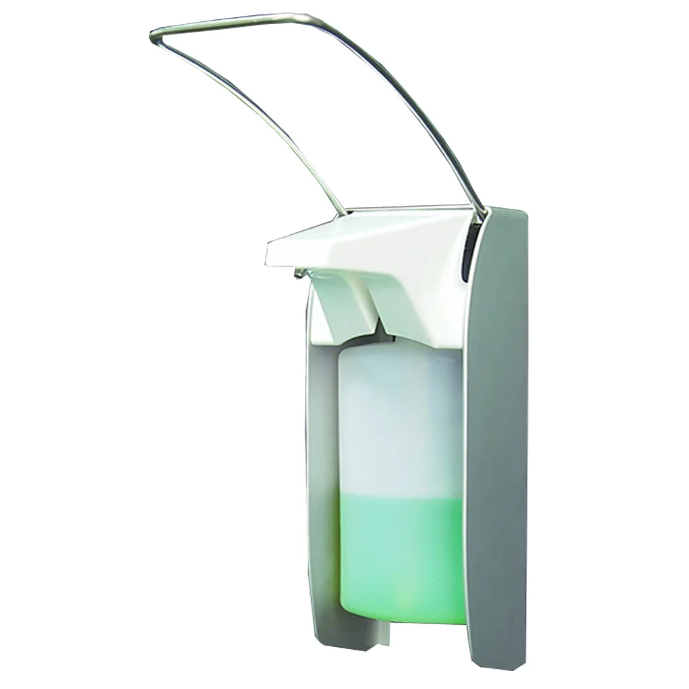 

Medical Equipment Soap Dispensers Hospital Hotel Bathroom Wall-mounted Elbow Pressure ABS Soap Dispenser Hand Sanitizer X-2263