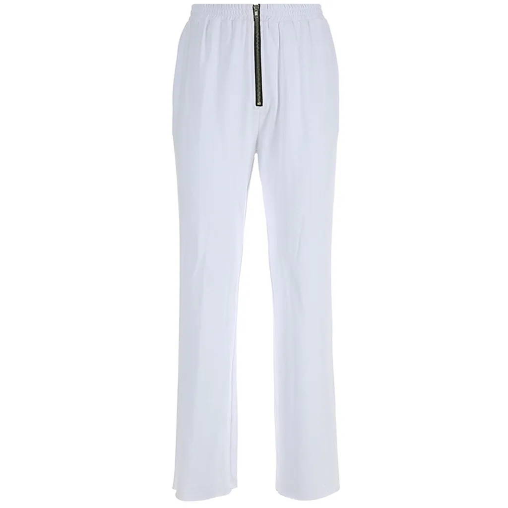 Брюки женские плюс размер Светоотражающие тренировочные брюки в повседневном