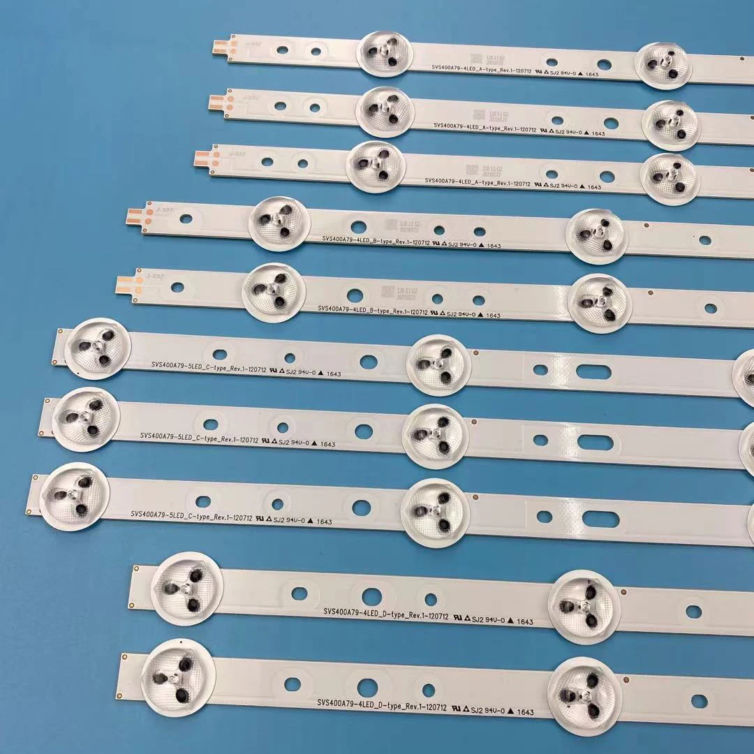 100%New 10 Pieces/set 40D1333B 40L1333B 40PFL3208T LTA400HM23 LED backlight bar SVS400A79 4LED A B D 5LED C type Rev.1 120712 | Компьютеры