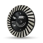 1 шт. диаметр 125 мм5 дюймов Алмазный алюминиевый шлифовальный стакан диск M14 резьба #100 алмазный шлифовальный круг для гранита мрамора