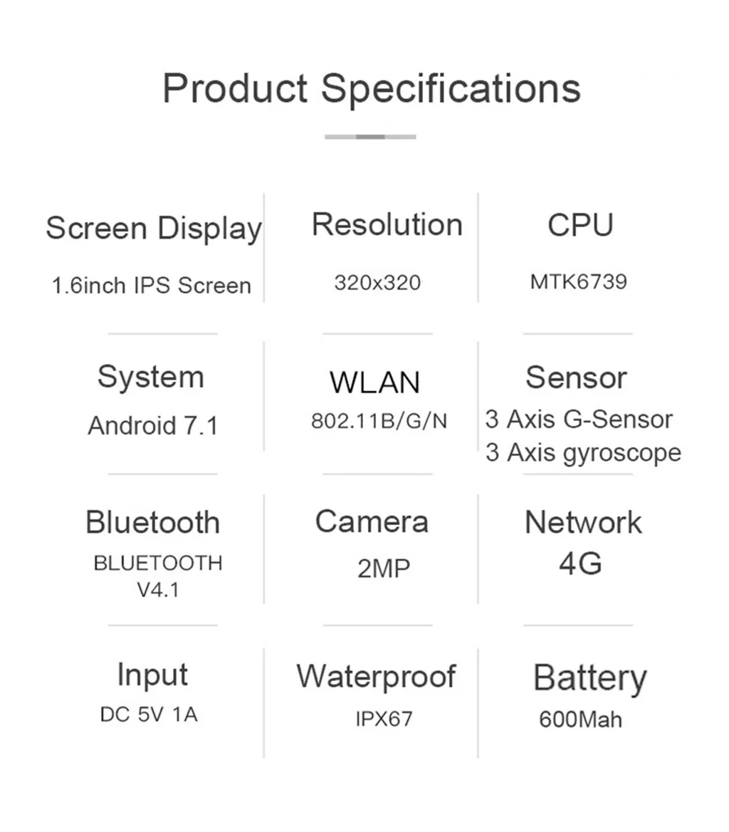 Умные часы #20 X360 Android 7 GPS 3 32 ГБ 2 МП IP67 водонепроницаемые 4G умные с камерой фитнес