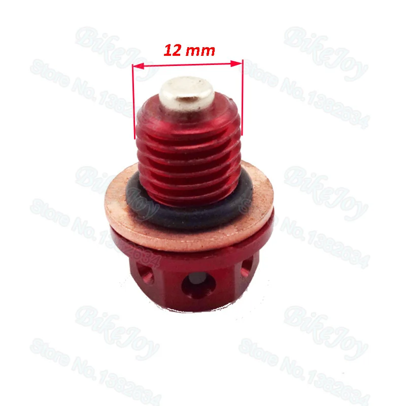 Магнитная пробка для слива масла болт гайка винтовая шайба подходит питбайка