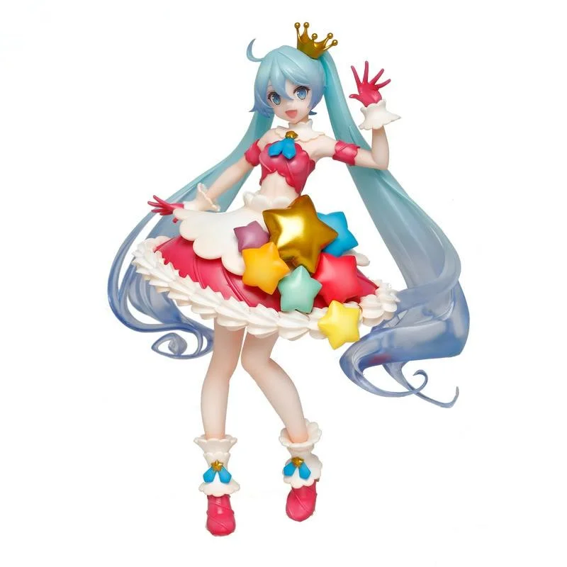 

Hatsune Super Cute Birthday Cake Dress Up Anime Toys Figures Decoration Birthday Gift Toys Miku for Friends Model