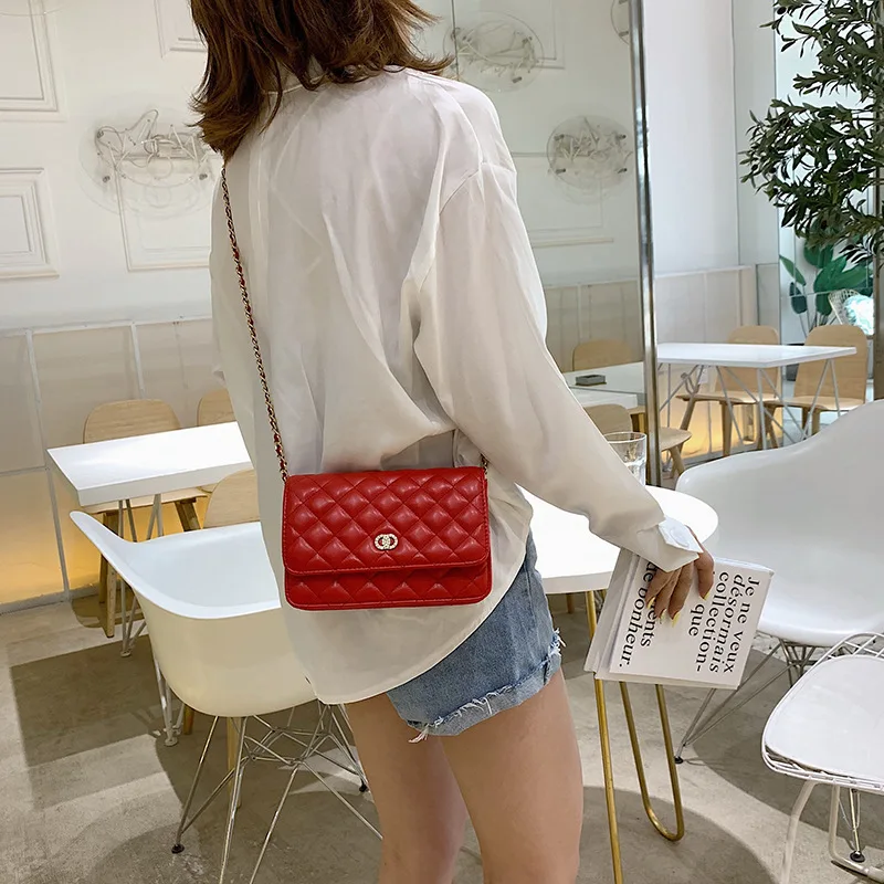 Специальное предложение женская сумка 2019 новые красные маленькие саше