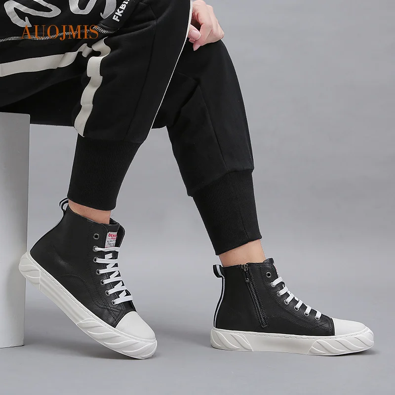 Мужские замшевые туфли дышащая Белая обувь на осень | Обувь