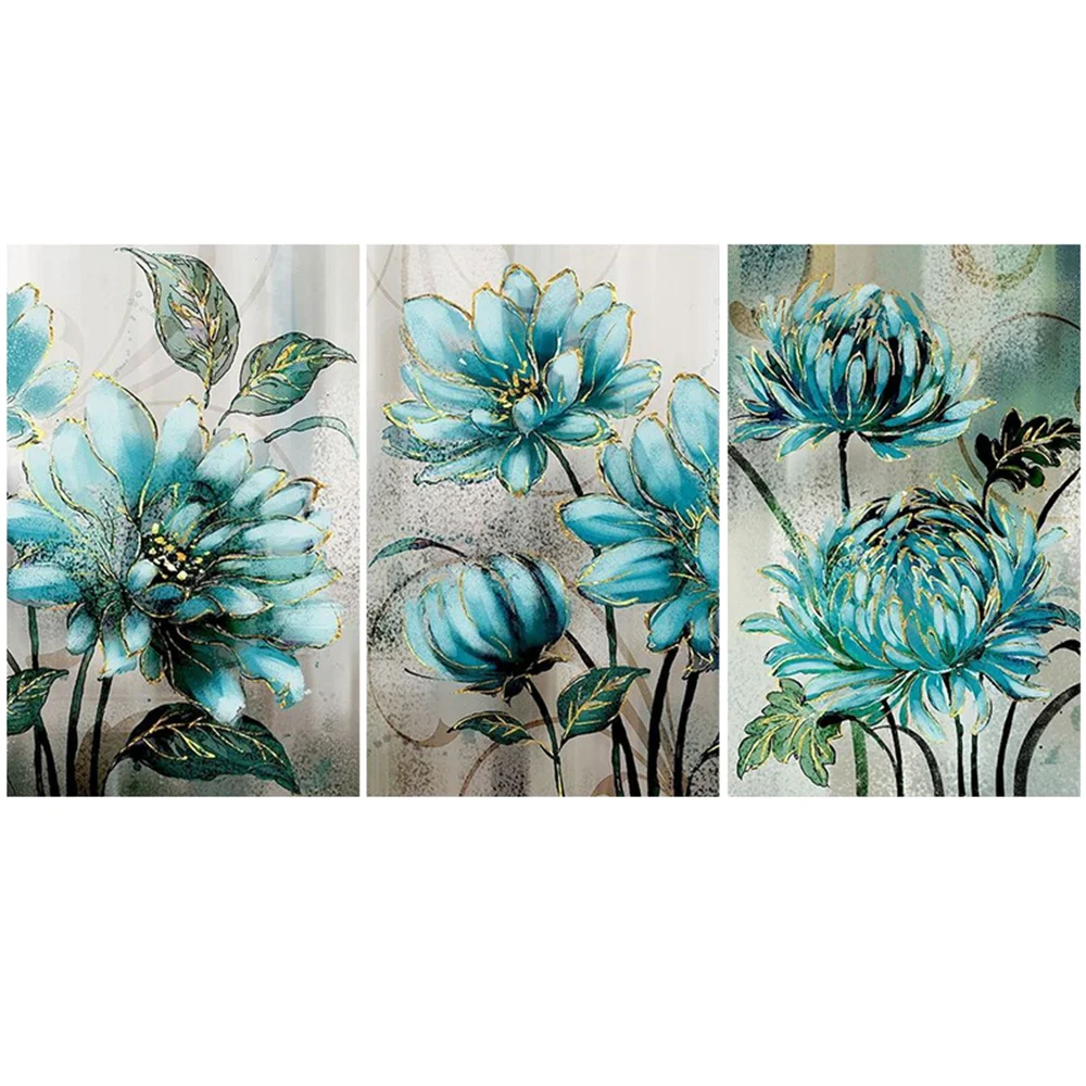 

DIY Paint By Number Flowers Drawing On Canvas HandPainted Painting Acrylic Pictures By Numbers Adults Kits Home Decoration