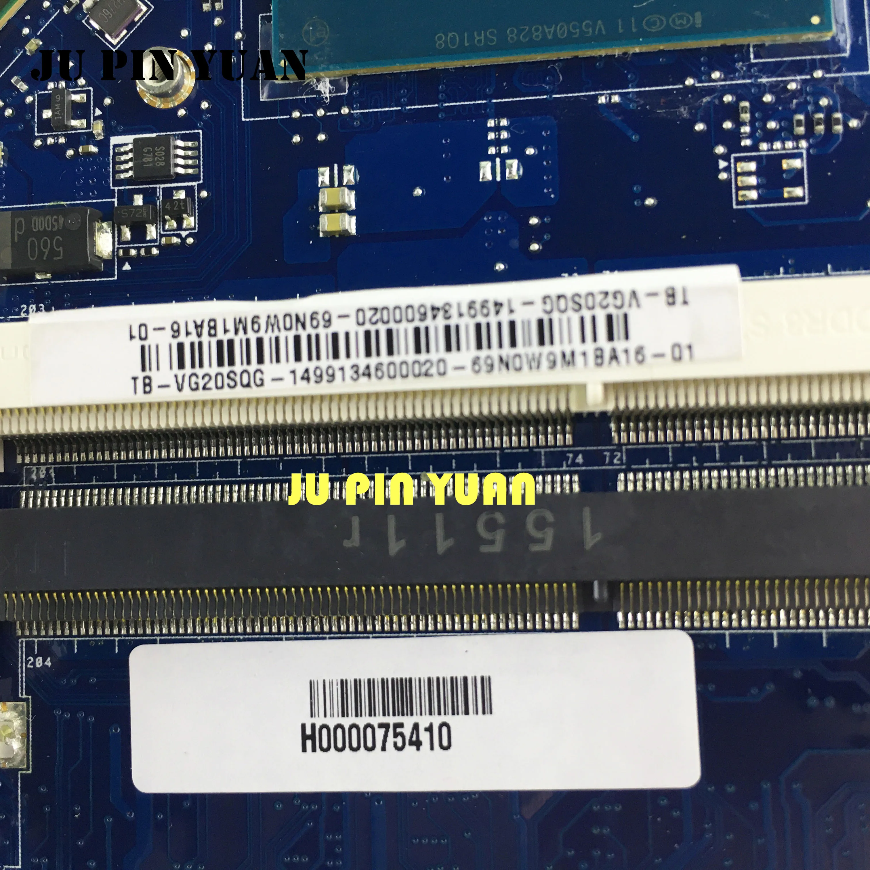 

H000075410 VG20SQG 20CQG MB For TOSHIBA Satellite P50-C P55T P55T-B laptop motherboard I7-4710HQ CPU R9 M265X GPU