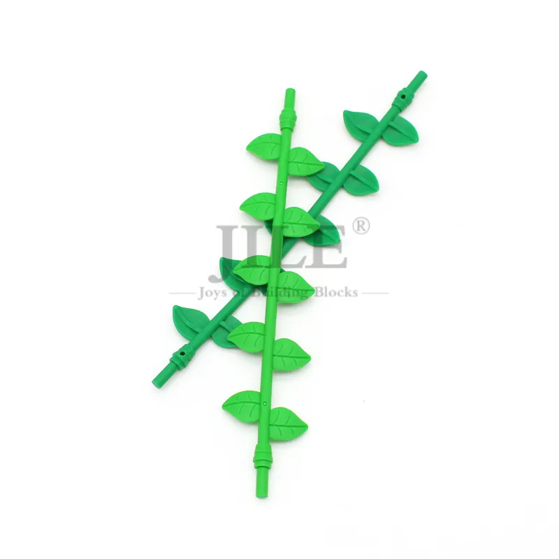 

Moc Plant Vine with Leaves 16L Garden Timbo 16981 DIY Enlighten Building Blocks Bricks Parts Compatible with Assembles Particles