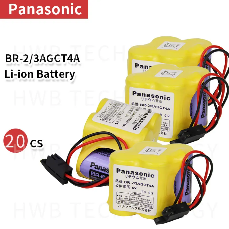 20 пакет Горячая новинка BR-2/3AGCT4A 6 v батарея PLC BR-2/3AGCT4A литий-ионные батареи черный ремень крюк вилка