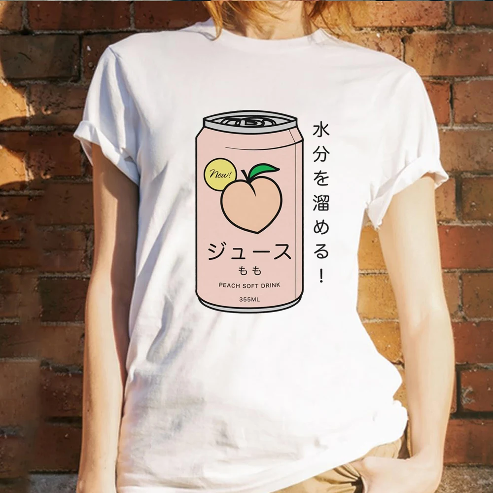 Футболка в японском стиле с рисунком сока и манги | Футболки
