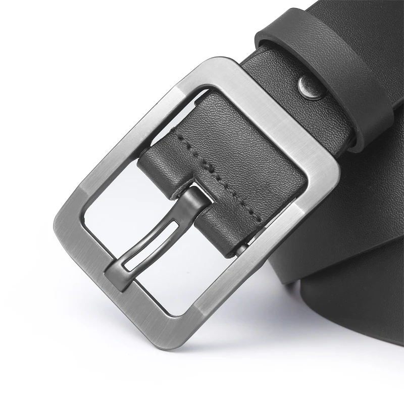 Мужской кожаный ремень мужской из натуральной кожи ceinture homme cuir | Аксессуары для
