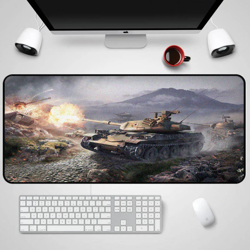 Большой размер World of Tanks игровой коврик для мыши Csgo ноутбук мини ПК Домашний