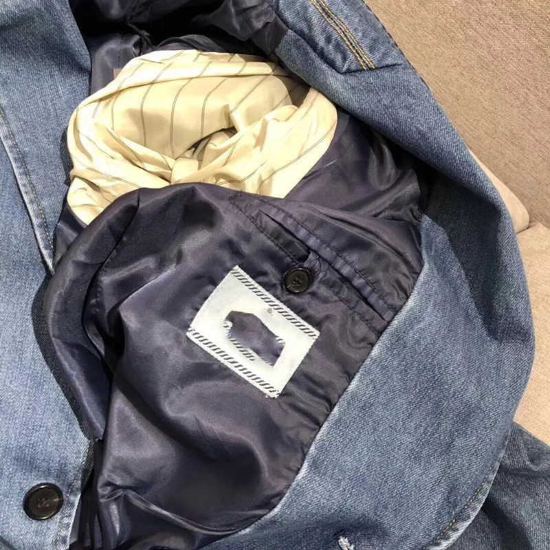 Famous Brand Jeans Jacket for Women High Quality Long Sleeve Casual Loose Style Fashion Coat 2019 new | Женская одежда