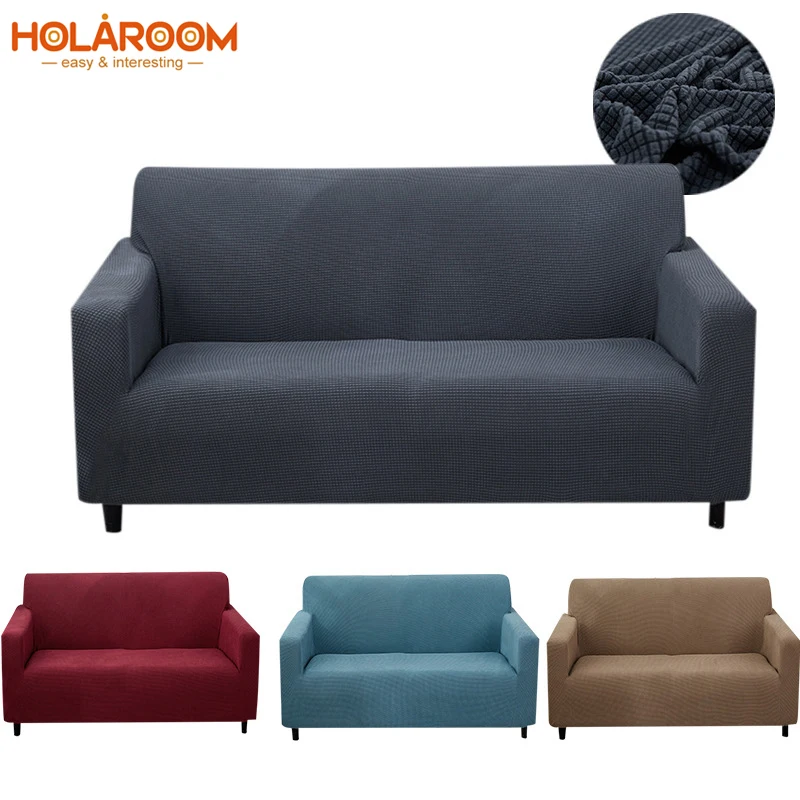 

Thick sofa protector Jacquard solid printed sofa covers for living room couch cover corner sofa slipcover 1/2/3/4 Seat Available