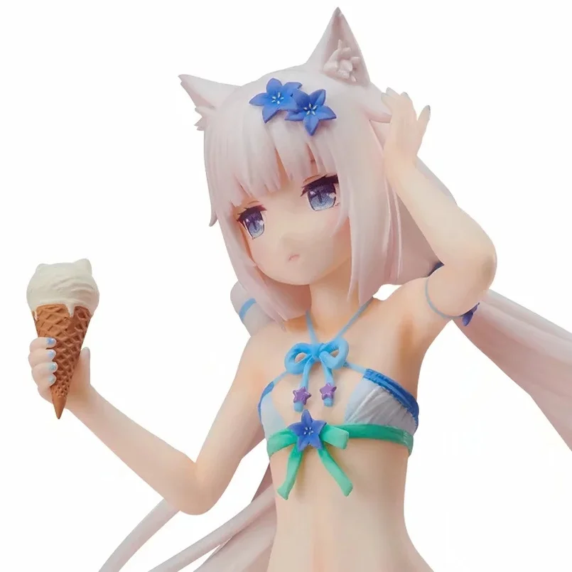 17 см Новинка Native Nekopara Chocola & Vanilla 1/7 Масштаб ПВХ фигурка Аниме Сексуальная девушка