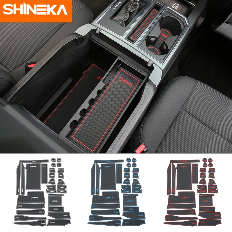 

Резиновые Противоскользящие коврики для Ford F150 2015 +, подставка под водой, полный комплект аксессуаров для Ford