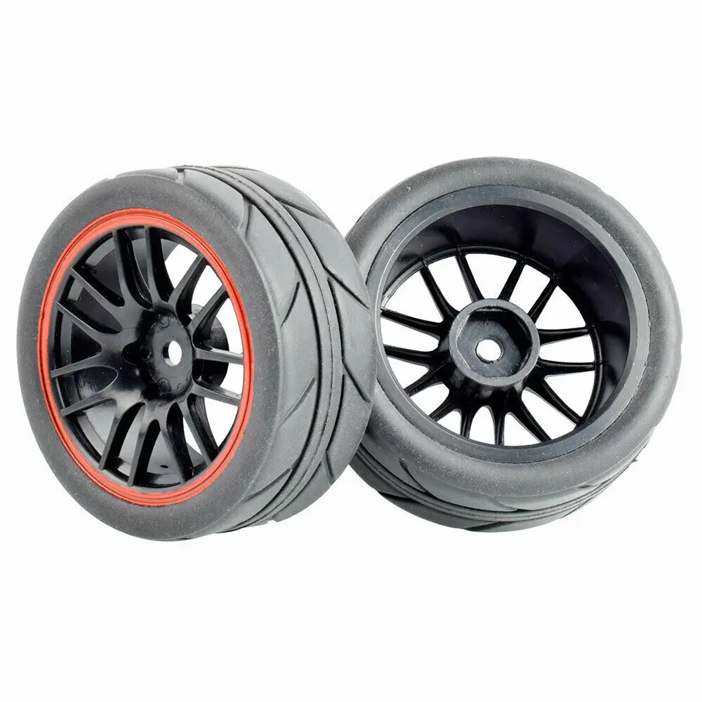 RC 9068 6087 Grip TiresTires & комплекты колес для HSP HPI 1/10 1:10 гоночный автомобиль|Детали и