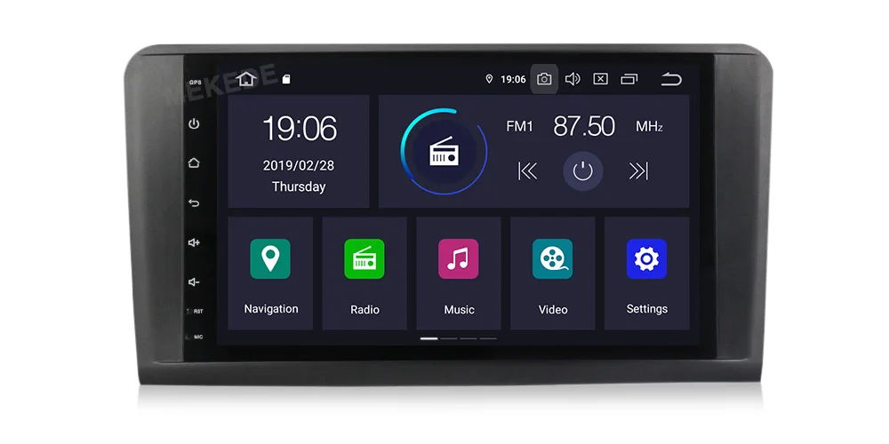 Octa Core 9''Car Android 9,0 автомобиля DVD gps плеер для Mercedes Benz ML W164 W300 ML350 ML450 ML500 GL X164 G320 GL350 GL450 GL500