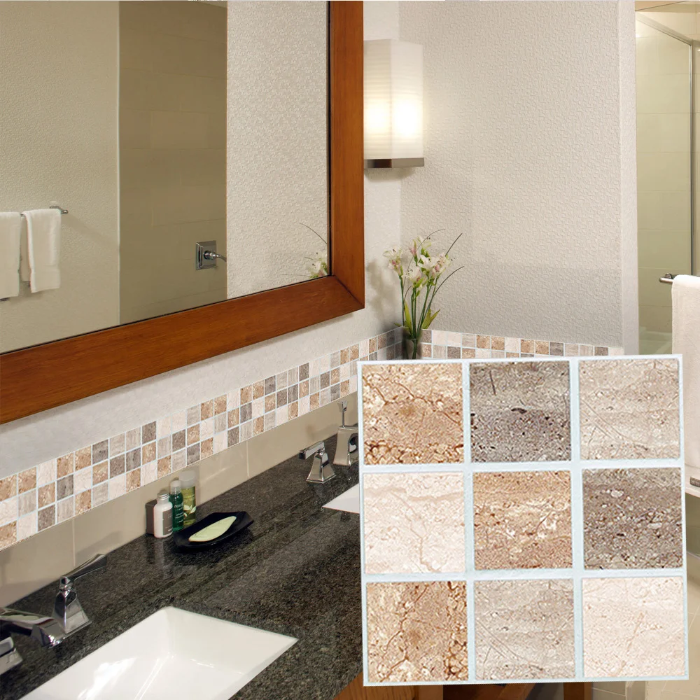 18 листов * стикер на стену s Мраморное зерно мозаичный для настенной плитки