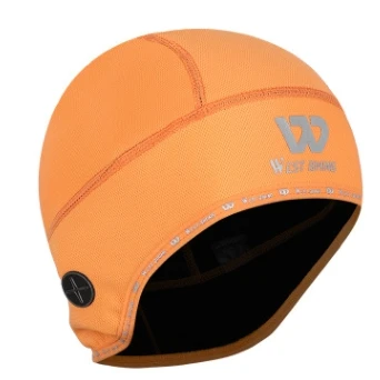 Теплая велосипедная шапка с черепом внутренняя крышка мотоциклетного шлема