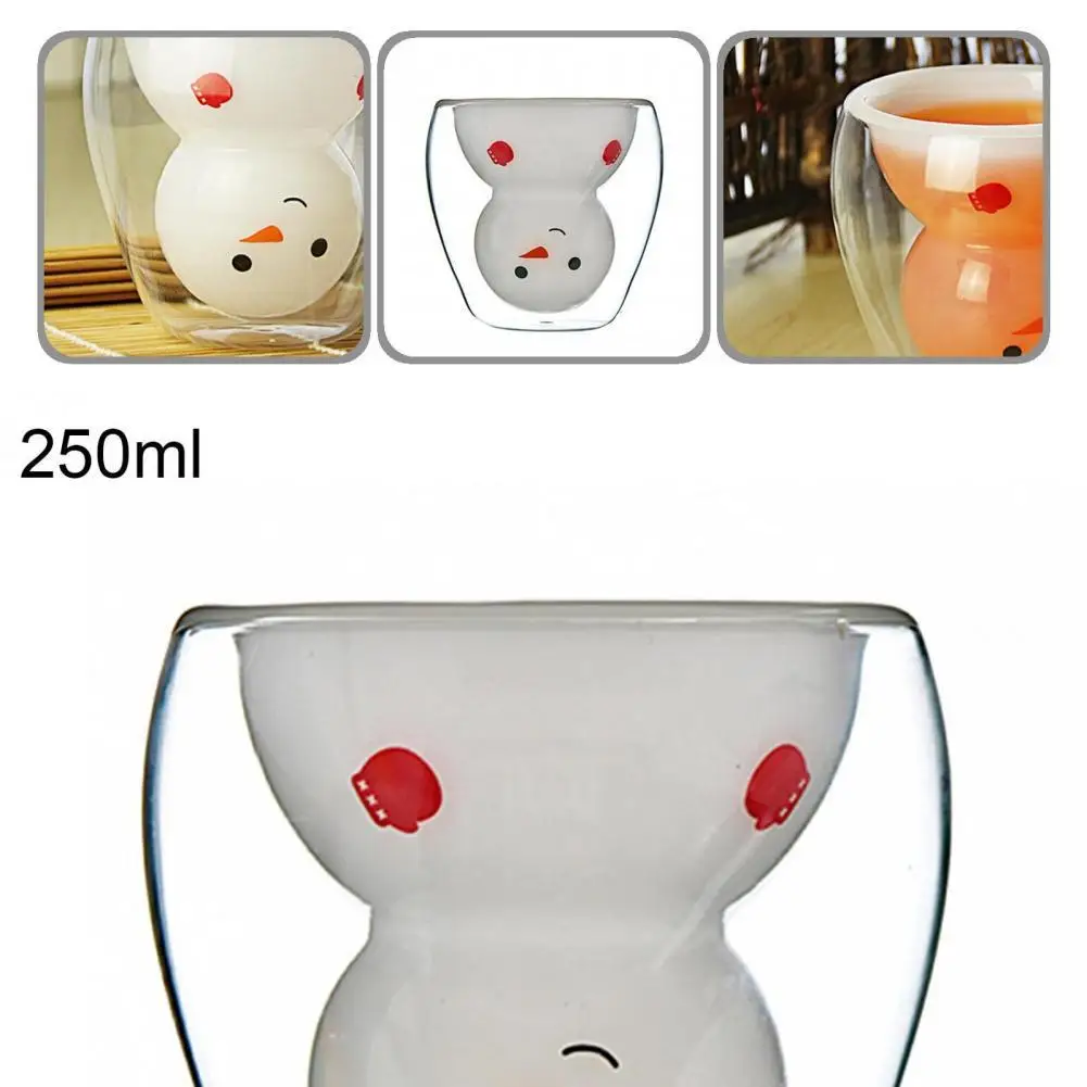 

Delicate Easy to Use Wear-resistant High Borosilicate Glass Juice Mug for Home