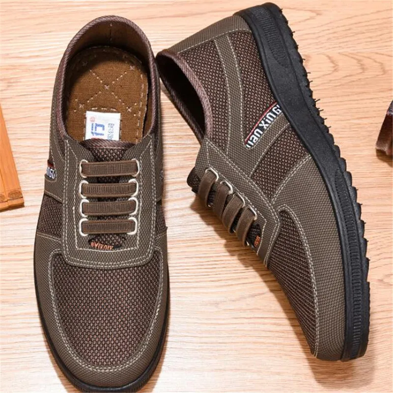 

2021 spring new casual shoes men's elderly shoes non-slip shoes men's dad shoes walking shoes sports shoes